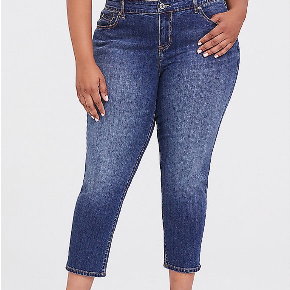 Torrid women’s straight leg jeans